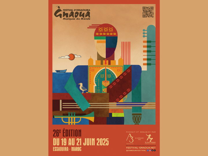 Festival Gnaoua Musiques du Monde – Du Lundi 19 au Samedi 21 juin 2025 à Essaouira
