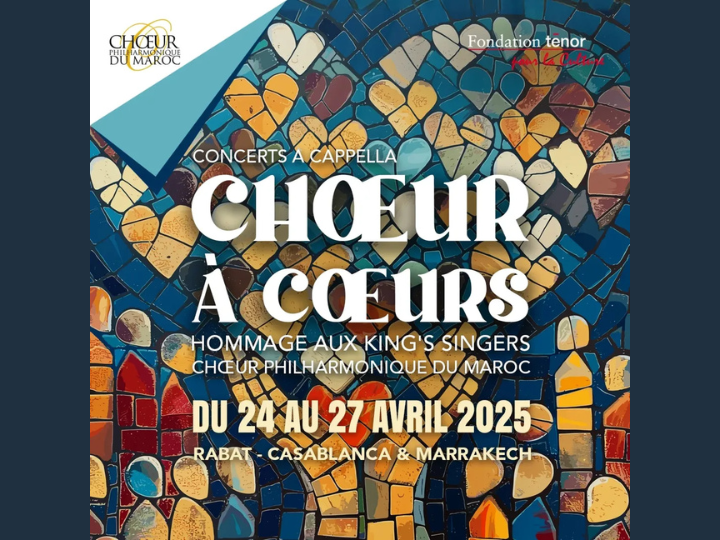 Chœur à Cœurs – Vendredi 25 avril à Casablanca