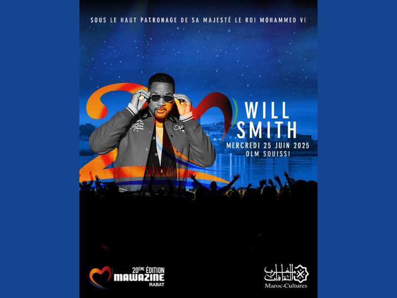 Will Smith en concert – Mercredi 25 juin 2025 à Rabat