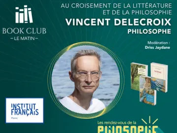 Book Club Le Matin vous invite à une rencontre exclusive avec Vincent Delecroix à Casablanca - Vendredi 15 novembre